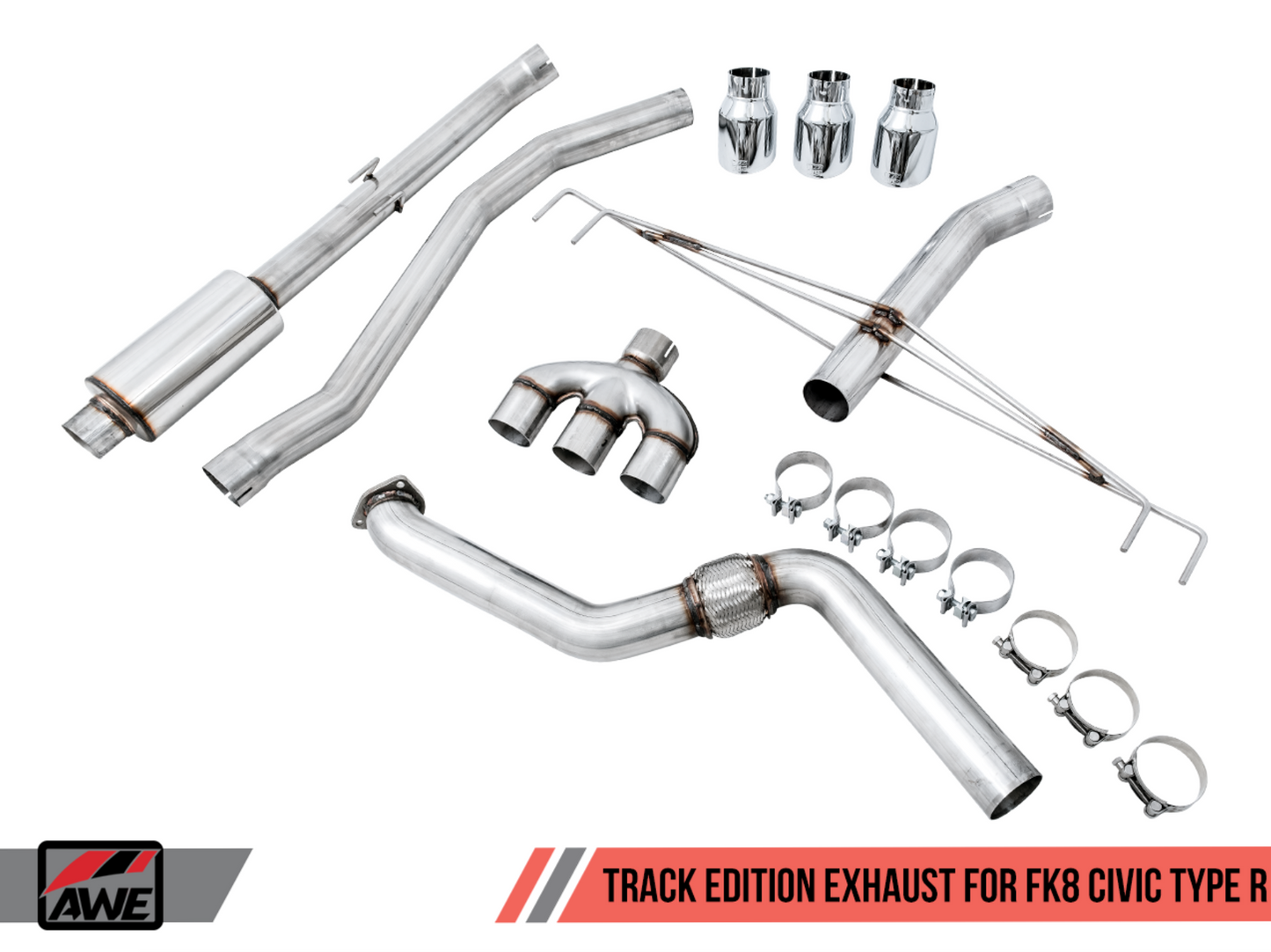 AWE Track Edition Civic Type R Exhaust